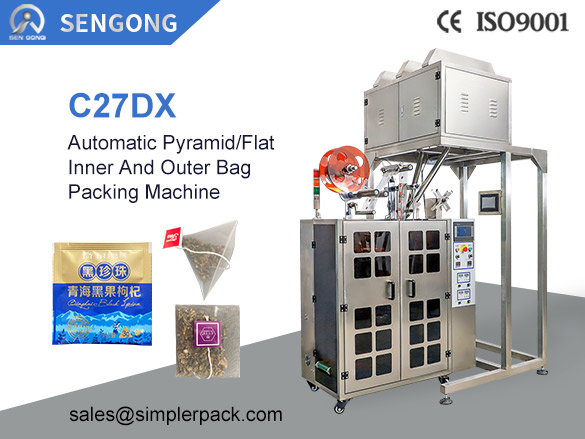 Burdock tea Pyramid Bag Packaging Machine