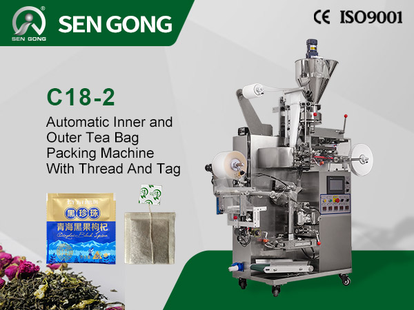 Papier filtre Kenya CTC Tea Bag Packing Machine C18 prêt à expédier en Afrique