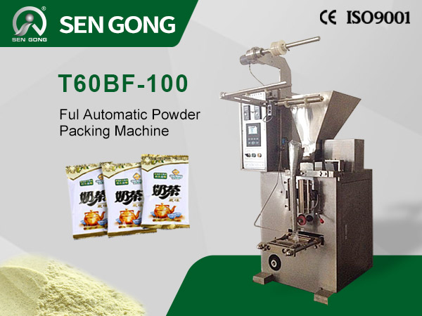 Powder Packaging Machine with Auger Filler T60F