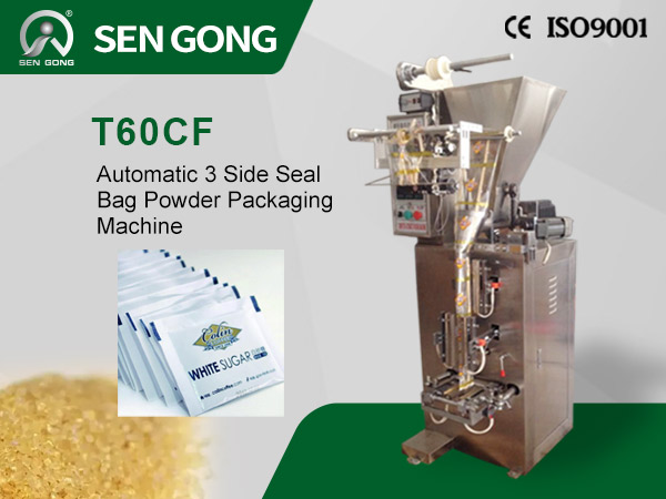 T60CF Powder Packing machine 3 sides sealing machine