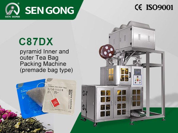 pyramid Inner and outer Tea Bag Packing Machine C8···