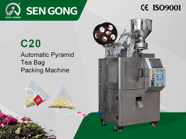 Automatic Triangle Nylon Tea Bag Packing Machine C20