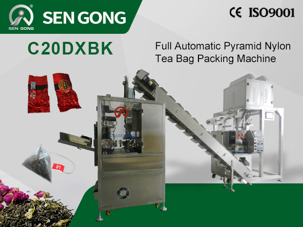 Automatic Pyramid Tea Bag Packing Machine C20DX-BK