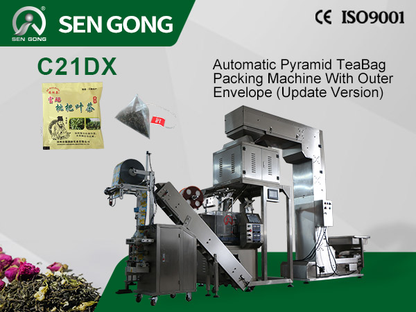 Automatic Pyramid Tea Bag Packing Machine C21DX