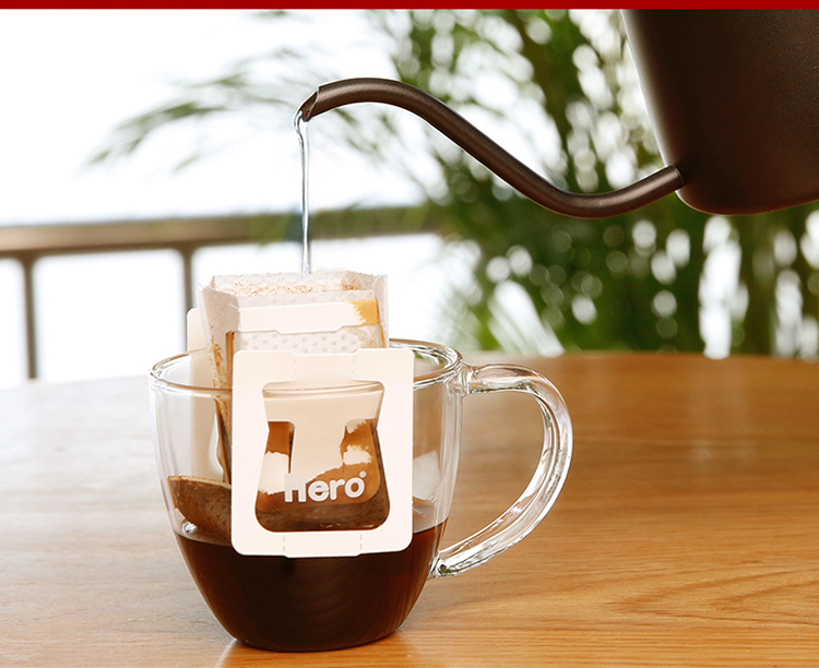 Cat feces coffee hanging ear inner and outer bag packaging machine, let you drink it and enjoy it im