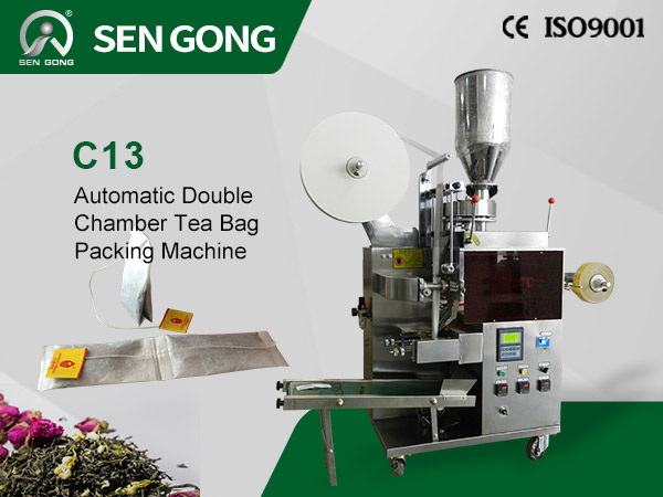 Double Chamber Tea Bag Packing Machine