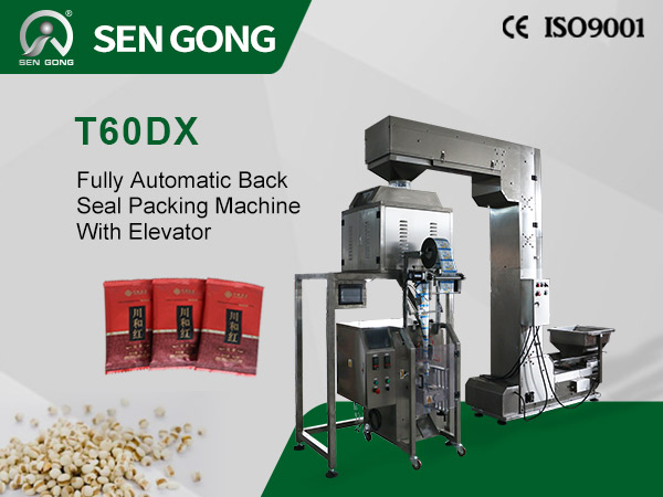 T60DX Fully Automatic Packing Machine With Elevator