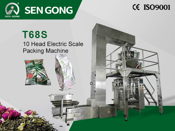 T68S 10 Head Electric Scale Packing Machine